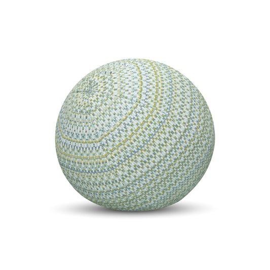 12" Round Elaine Smith Orb Pillow Kaleidoscope Spring