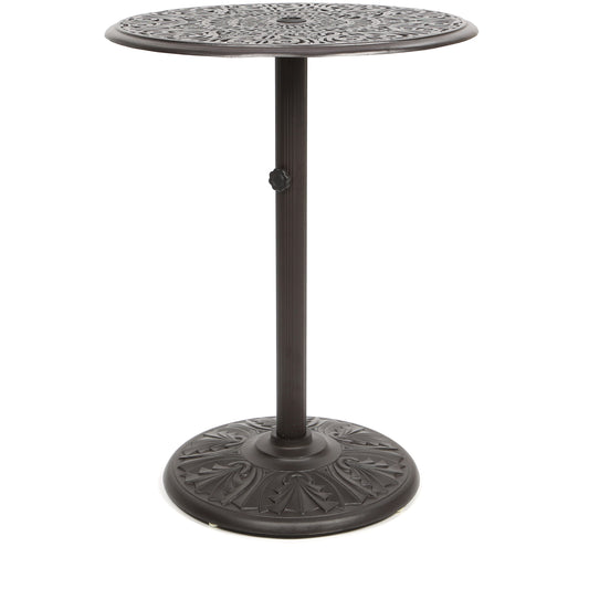 30 Round Tuscany Pedestal Bar Table