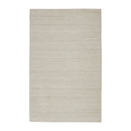 Jaipur Living Danan Solid Ivory Light Gray Area Rug Brevin BRV03