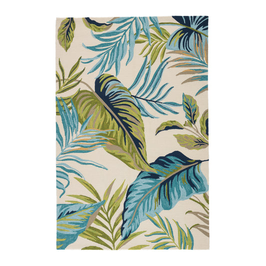 Jaipur Living Fraise Floral Blue Green Area Rug Catalina CAT52