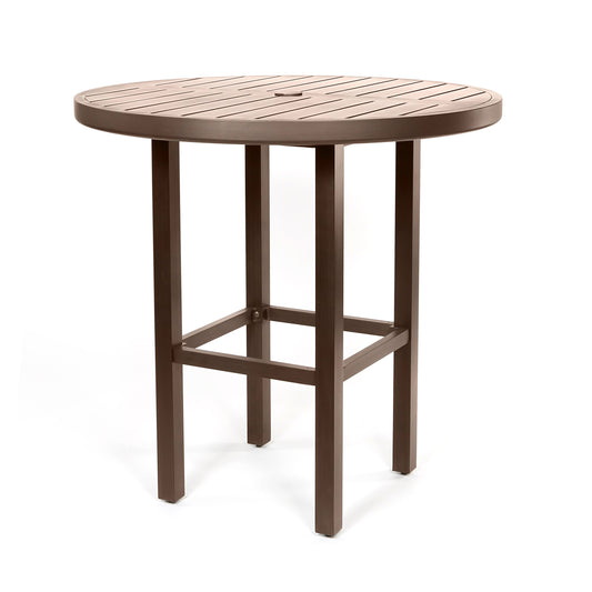 Trinidad Collection 42 Round Bar Table Bronze Finish
